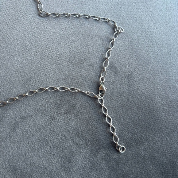 Aldrich Art - Sundance sterling silver turquoise inlay mosaic bar necklace - Picture 2 of 4